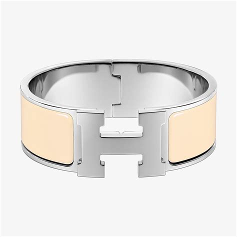 hermes big h bracelet|authentic hermes clic clac bracelet.